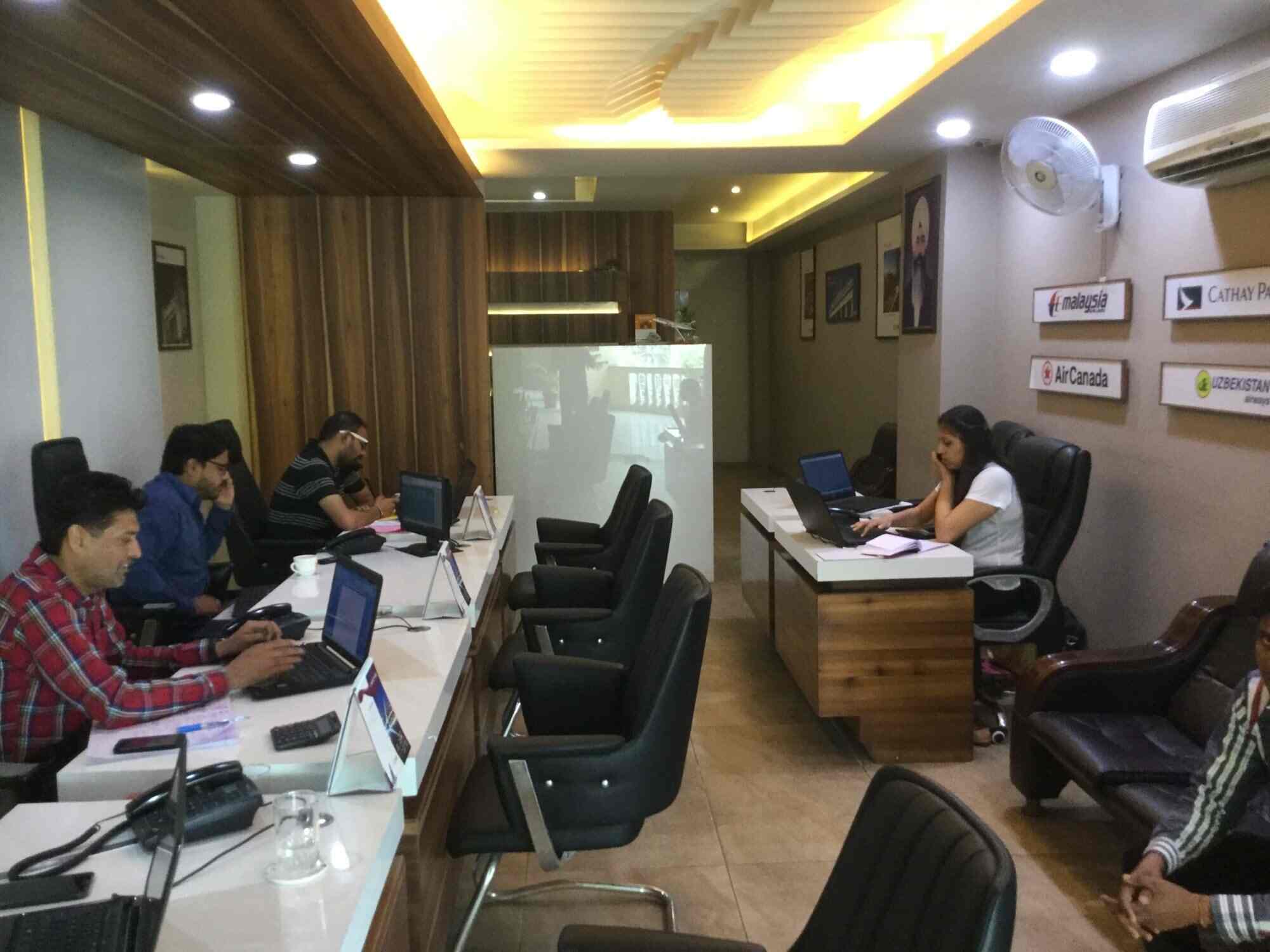 Param Hans Aviation India Pvt. Ltd. team at work